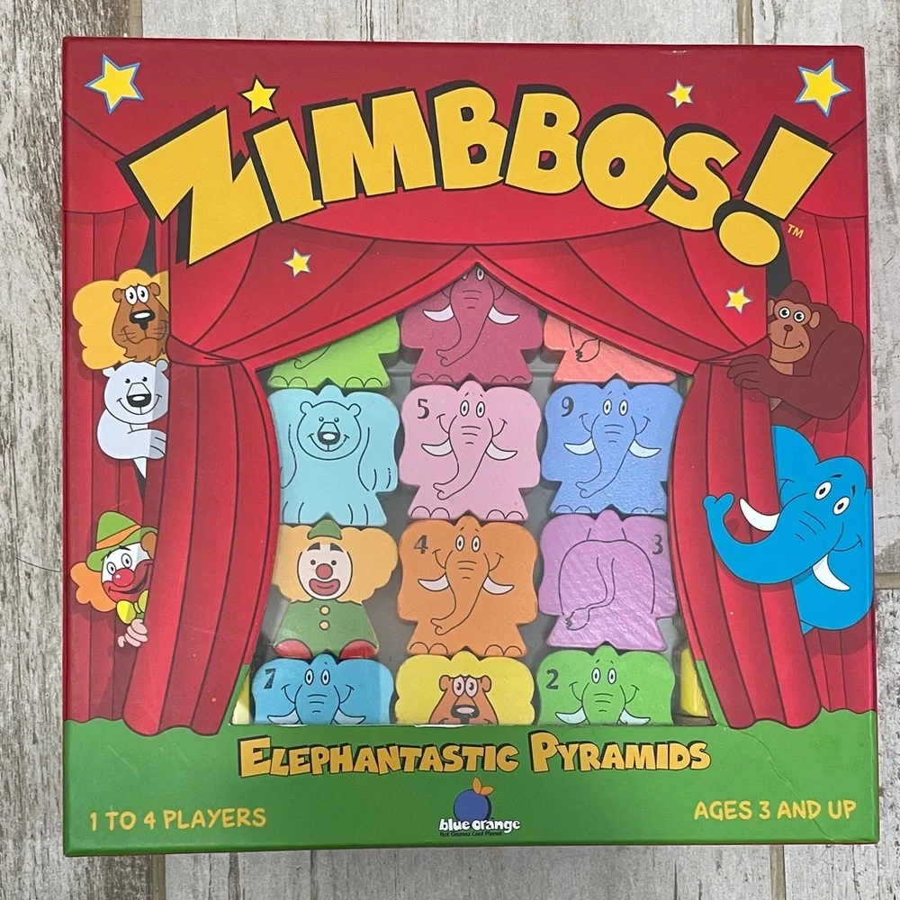 Zimbbos! Elephantastic Pyramids Game - Multicolor - Picture 1 of 3